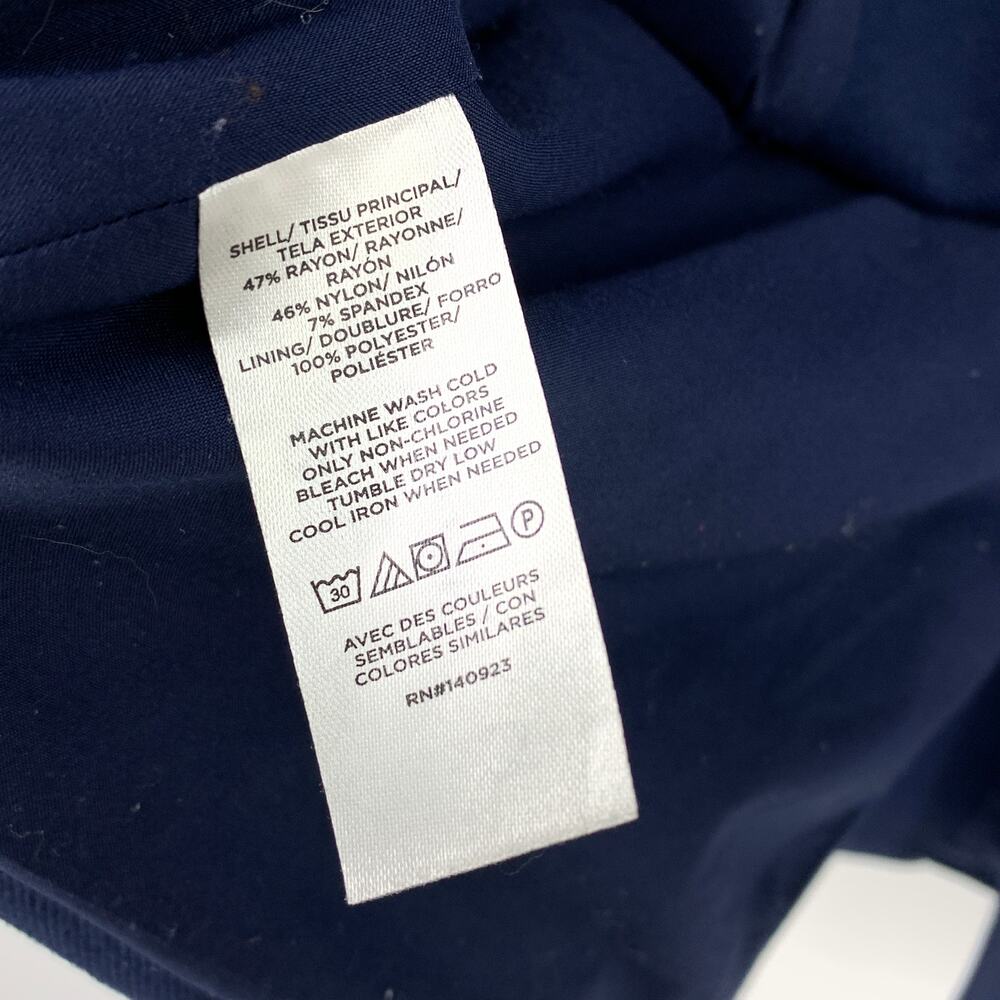 Loft Single Button Blazer Jacket Womens Size 6 Na… - image 7